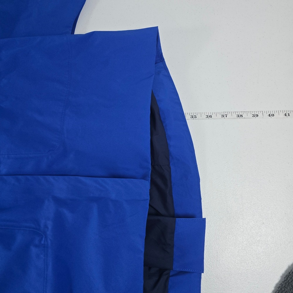 Patagonia H2No Parka Jacket Arborist Trench Coat Blue Womens L 27176FA13 - Picture 4 of 11